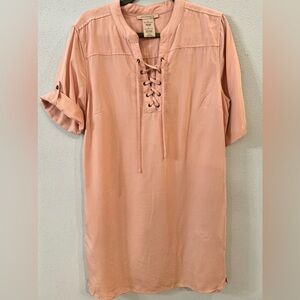 Ladies Philosophy Size L Rose shift Dress. Fits Size 10-12